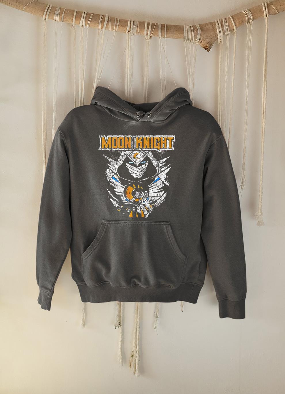hh84 marvel moon knight distressed shirt hoodie - Marvel Moon Knight Distressed Shirt