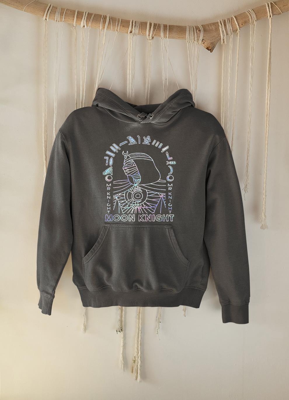 hh84 marvel moon knight mr knight holographic shirt hoodie - Marvel Moon Knight Mr Knight Holographic Shirt