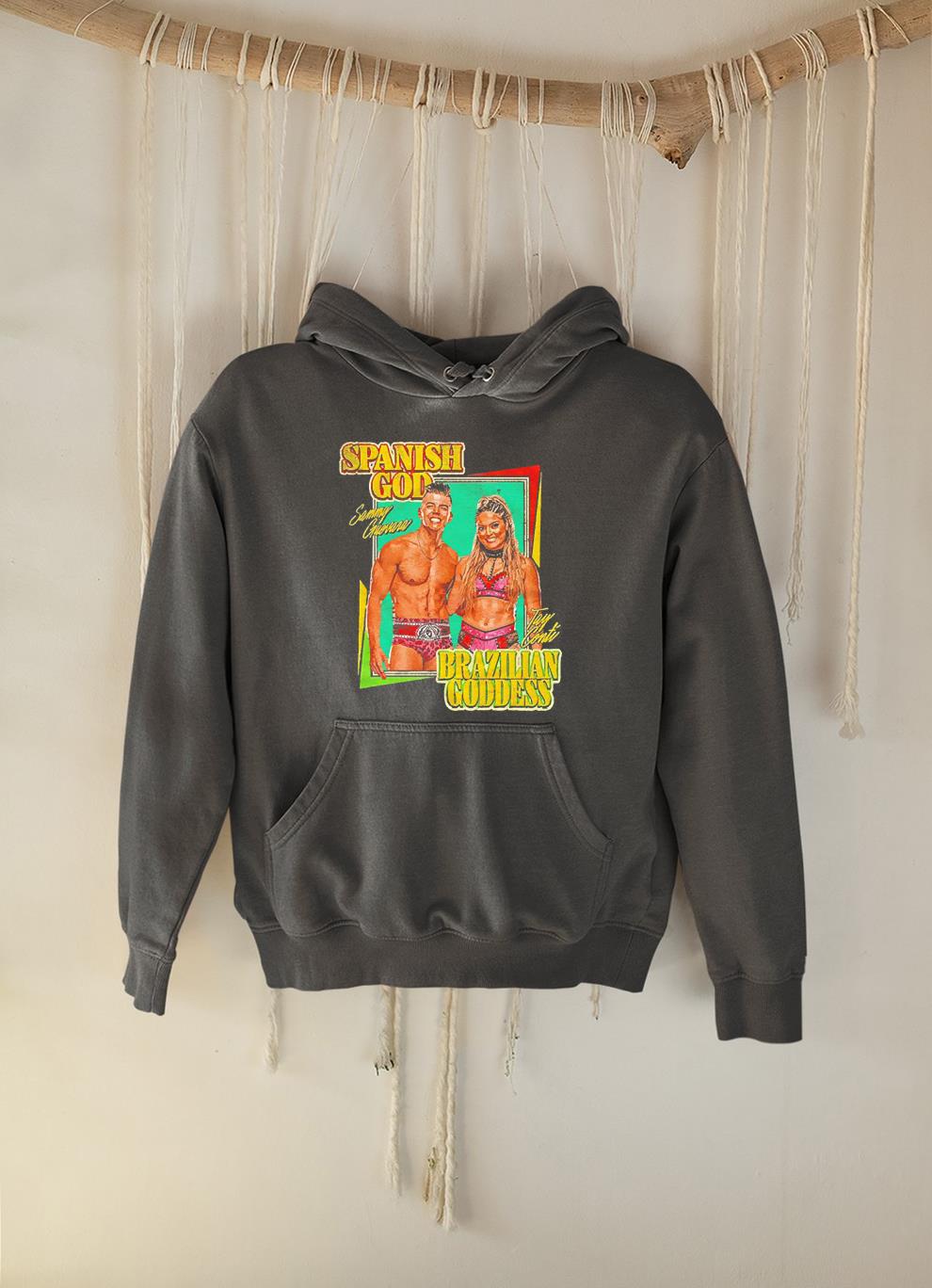 Sammy Guevara And Tay Conti Spanish God And Brazilian Goddess Shirt 1