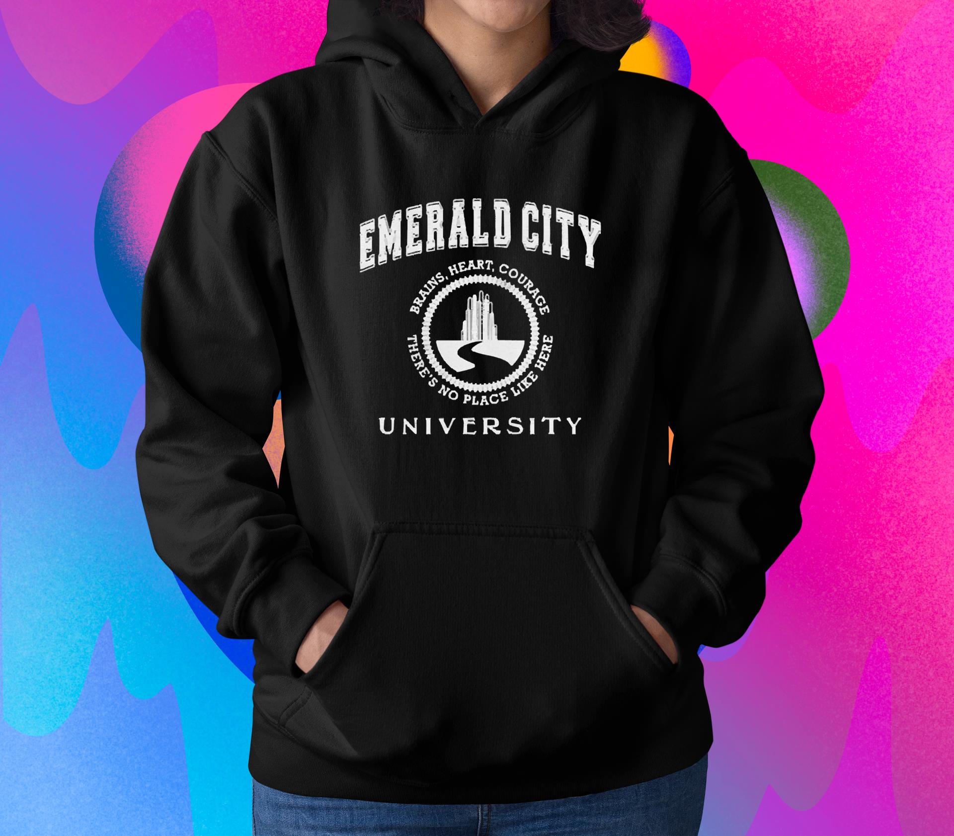 Emerald city university sports shirt 1 Greatfuldeadshirts News