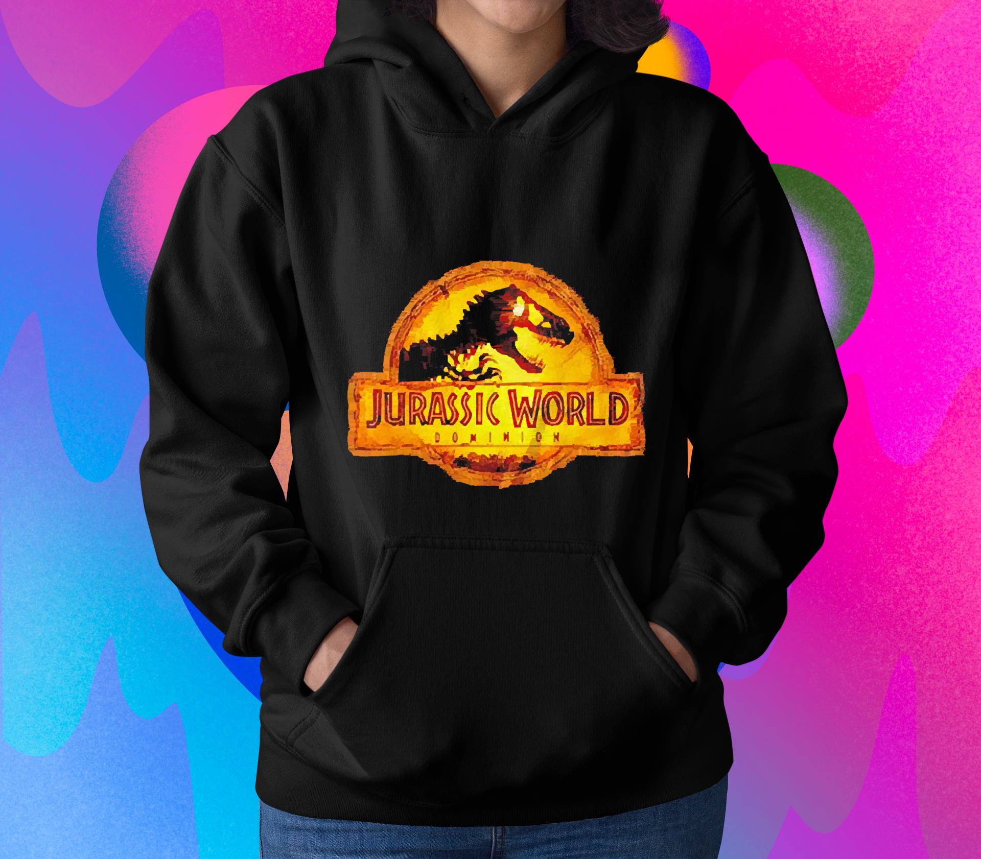 Jurassic World Dominion T-Rex Logo shirt 1