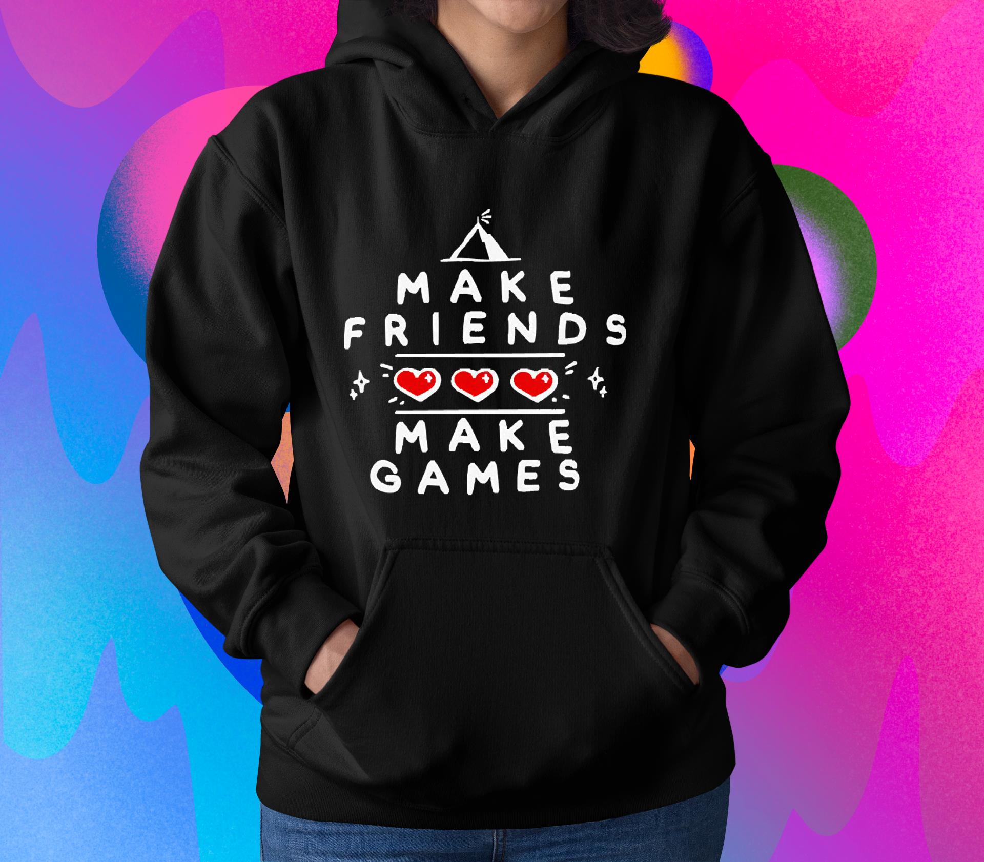 Make Friends Make Games Shirt 1 Ncovtee News
