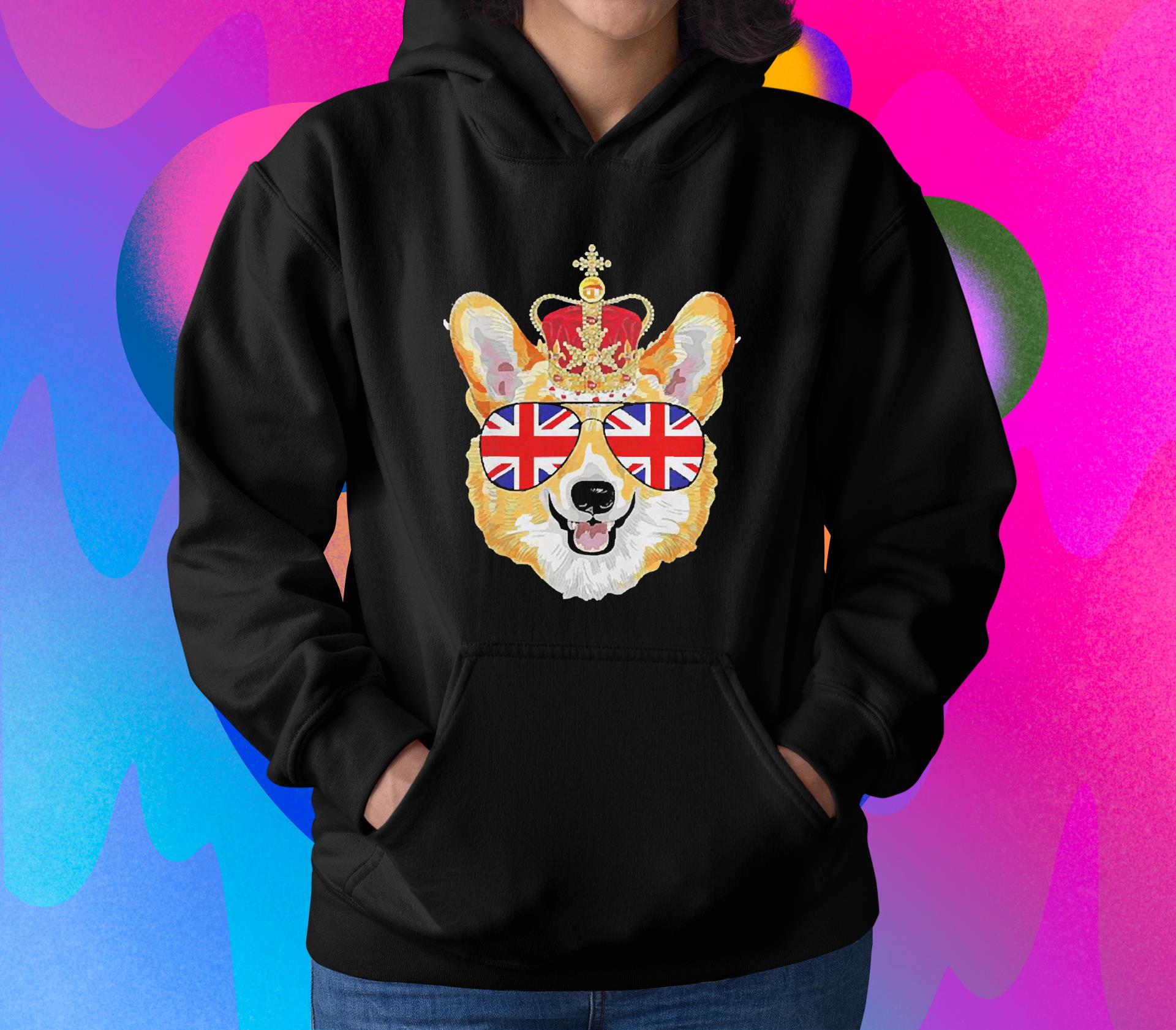 The queen’s platinum jubilee 2022 royal corgI uk sunglasses shirt 1 Independencedayshirt News