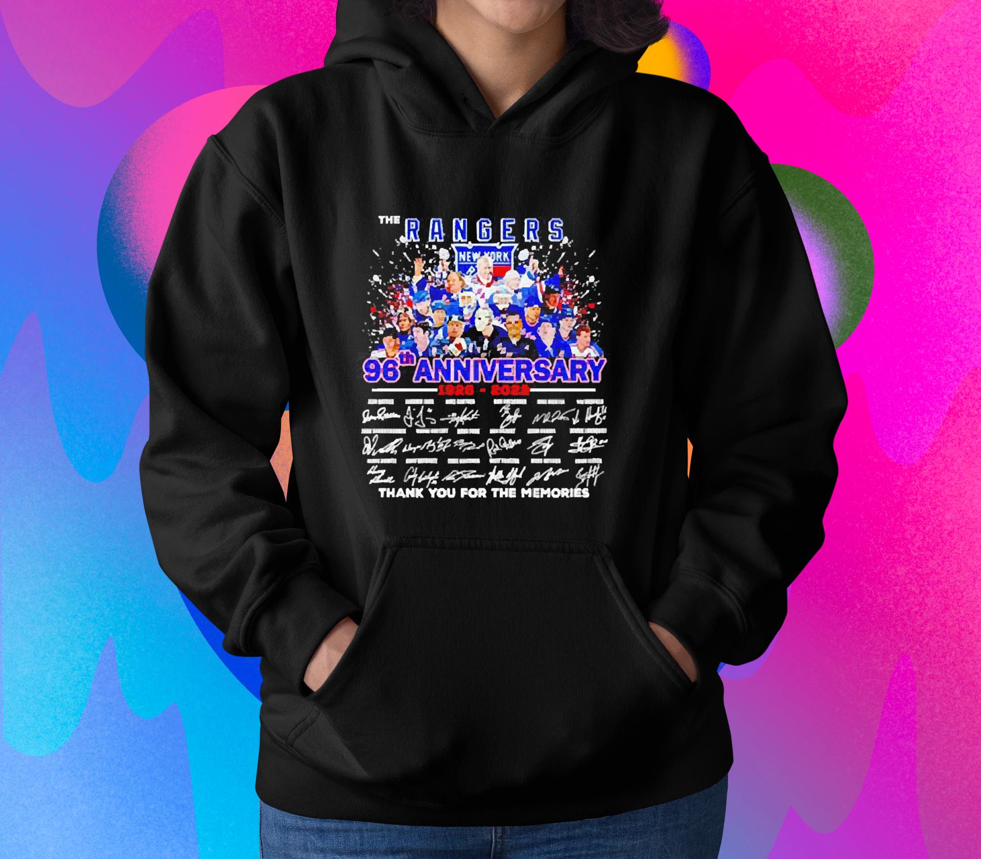 The Rangers 96th Anniversary 1926 2022 thank you for the memories shirt 1 Ncovtee News