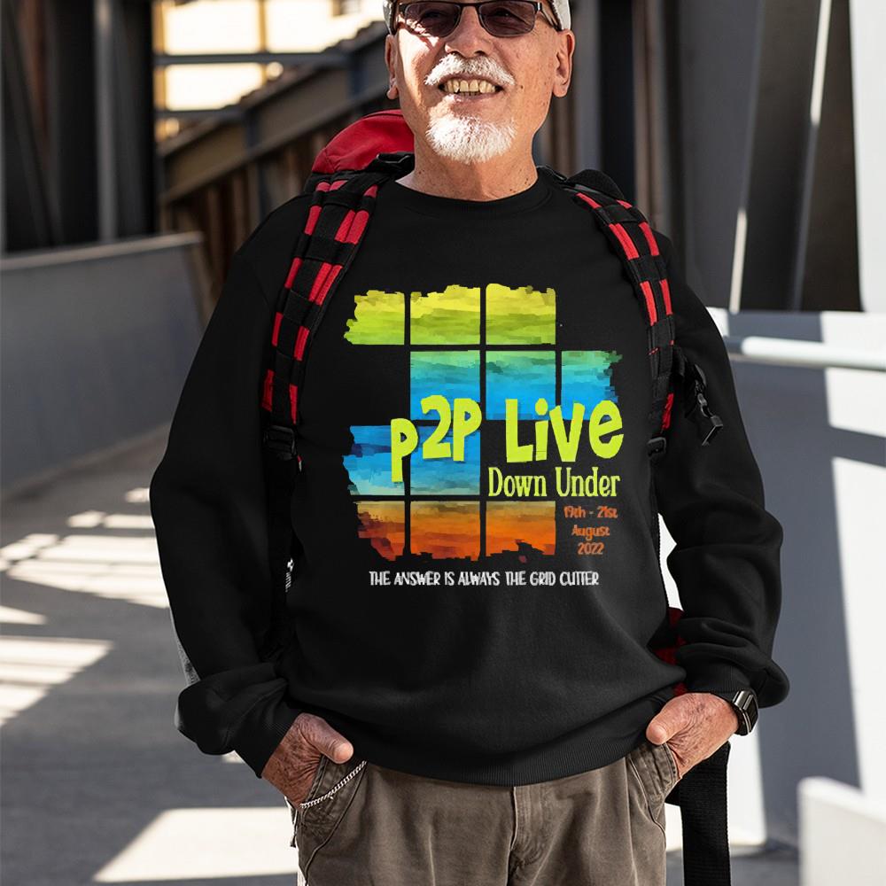 P2p Live Down Under The Answer Is Always The Grid Cutter Shirt