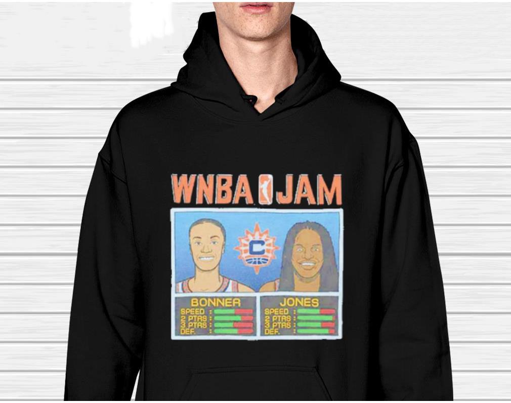wNBA Jam Sun Bonner and Jones Retro Connecticut Sun shirt