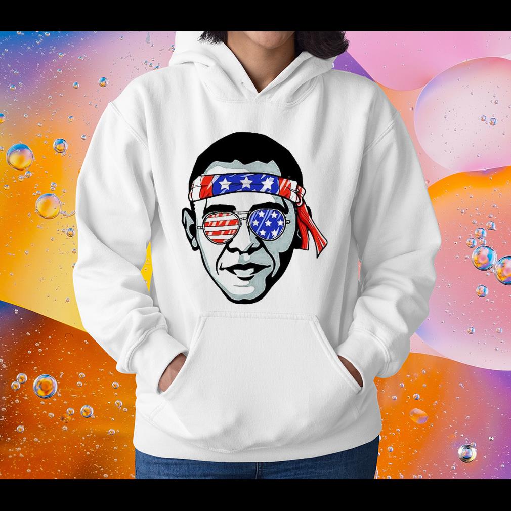 hh95 barack obama usa glasses bandana patriotic proud democrat shirt hoodie - Barack Obama Usa Glasses Bandana Patriotic Proud Democrat Shirt