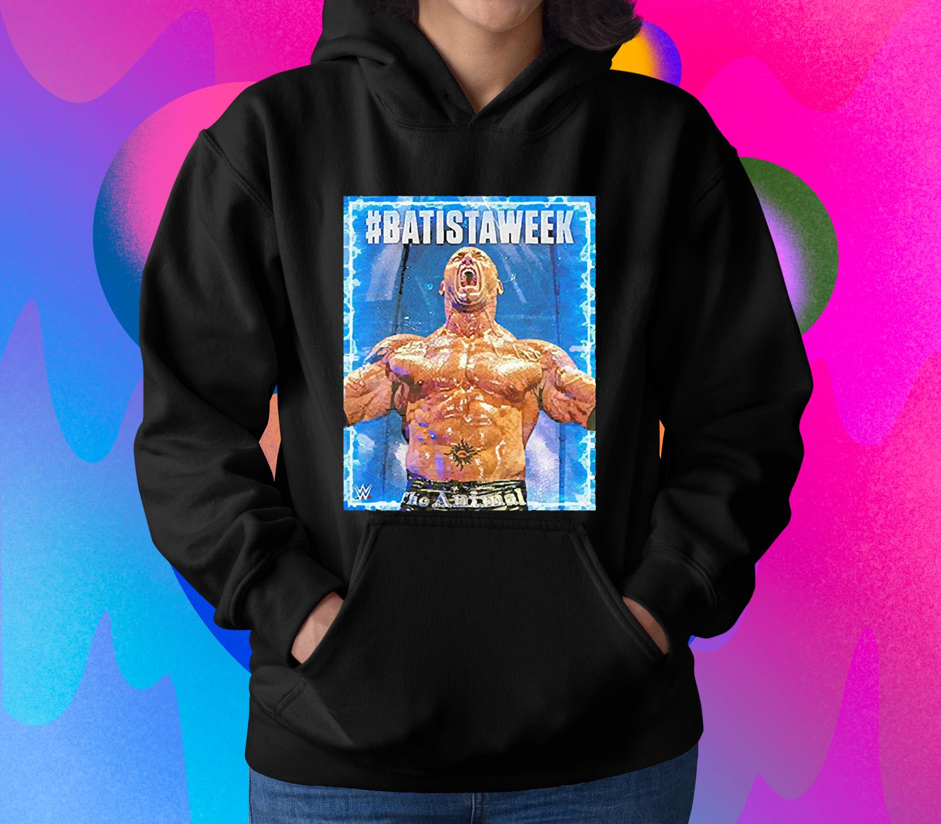 Dave Bautista Anniversary 20 Year WWE Batista Week Shirt 1