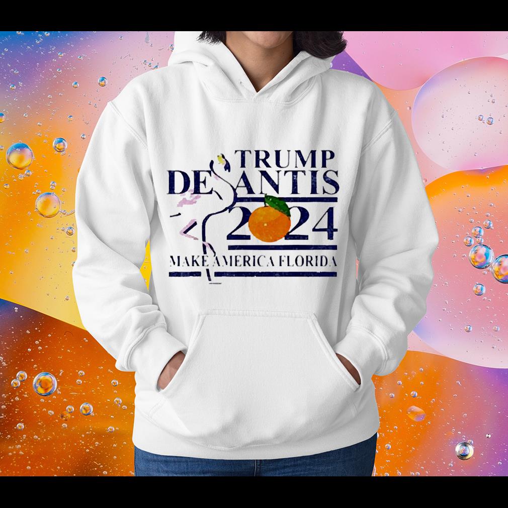 Flamingo Trump DeSantis 2024 Make America Florida Shirt 1 Postmaloneshirt News