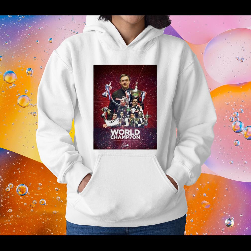hh95 ronnie o sullivan trophies world champ7on shirt hoodie - Ronnie O’sullivan Trophies World Champ7on Shirt