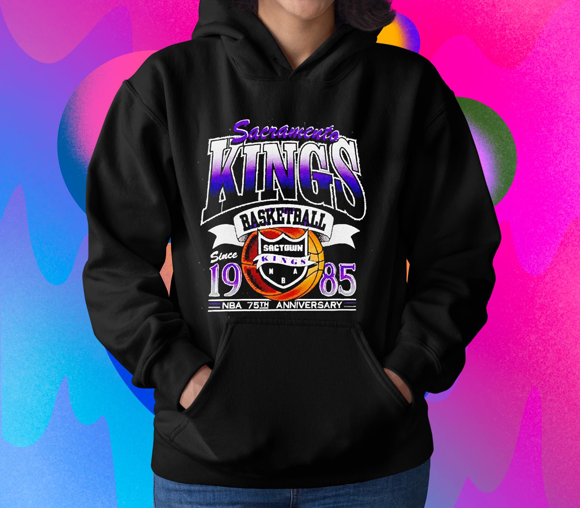 Sacramento Kings Basketball Since 1985 Nba 75th Anniversary shirt 1 Independencedayshirt News