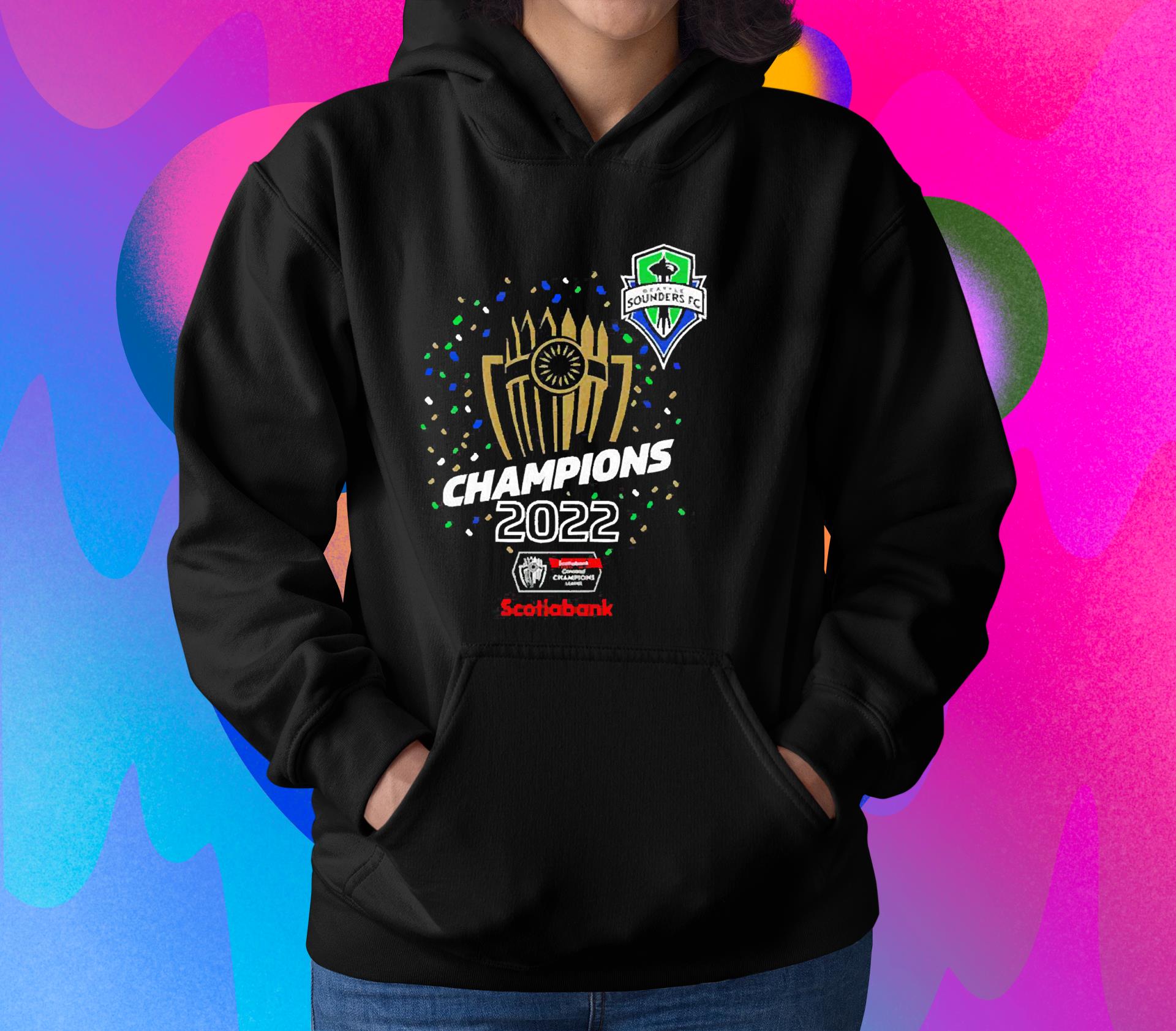 Seattle Sounders FC 2022 CONCACAF Champions League Champions shirt 1