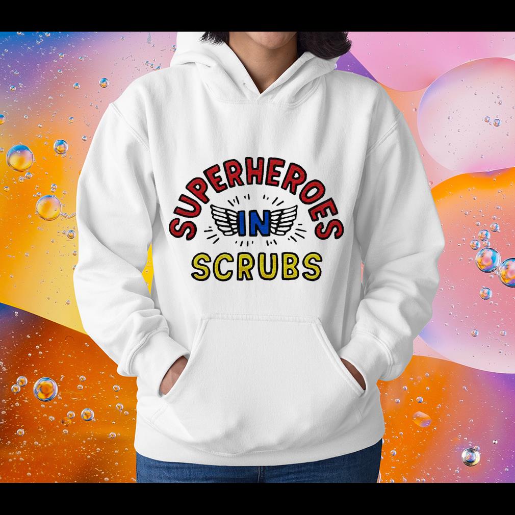 hh95 superheroes in scrubs shirt hoodie - Superheroes in Scrubs shirt