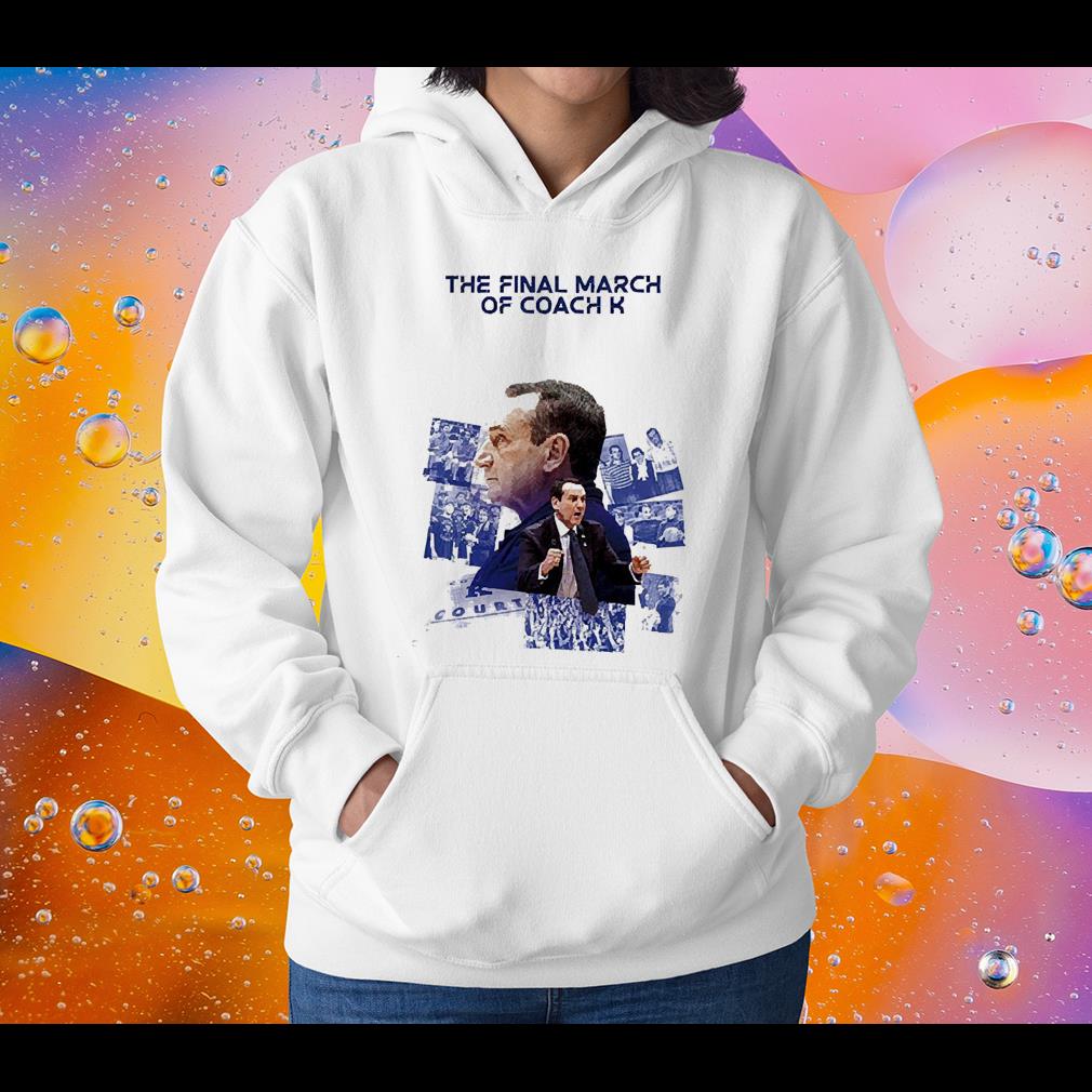 The Final Match Of Coach K Poster Shirt 1
