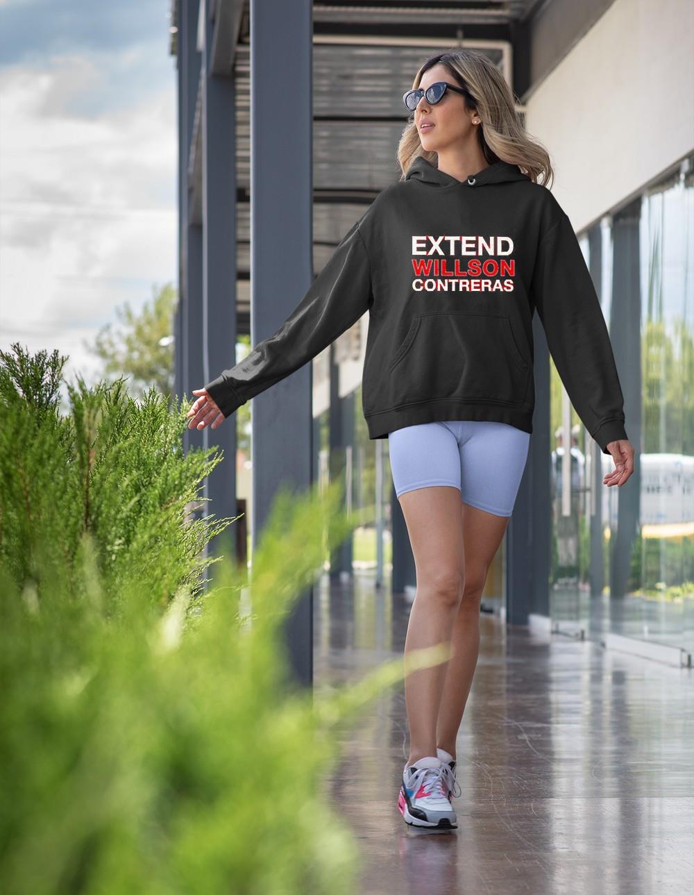 hh96 extend willson contreras shirt hoodie - Extend Willson Contreras shirt