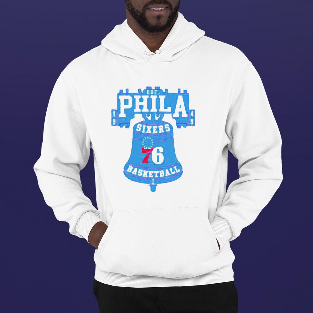 Philadelphia 76Ers Hometown Phila Liberty est 1949 shirt 37 TEACHERHEROSHIRT NEWS