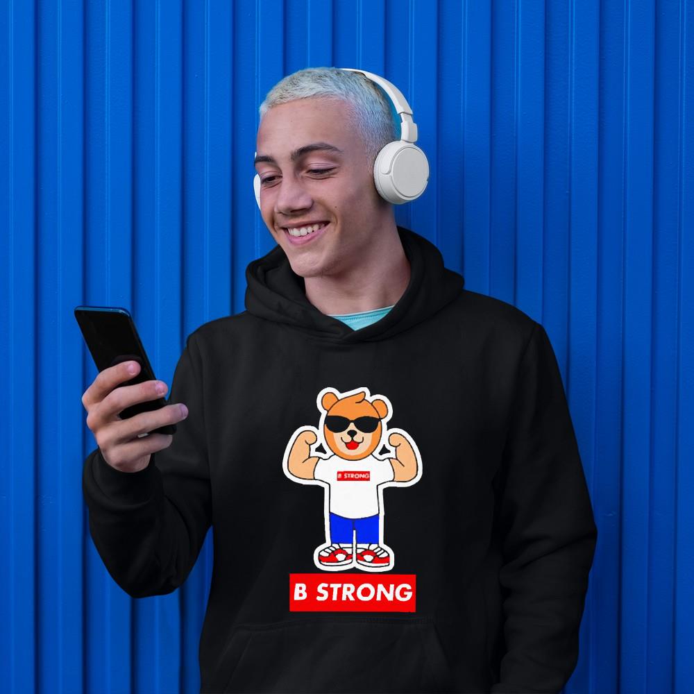Happy Birthday Buddy Buddy Strong Brand B Strong Bear Shirt