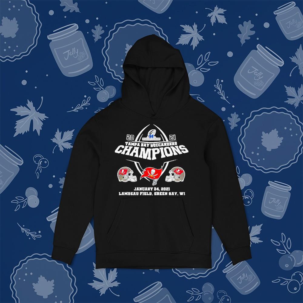 2021 NFC Championship Tampa Bay Buccaneers Champions January 24 2021 shirt 1 Thebeatlestshirt News