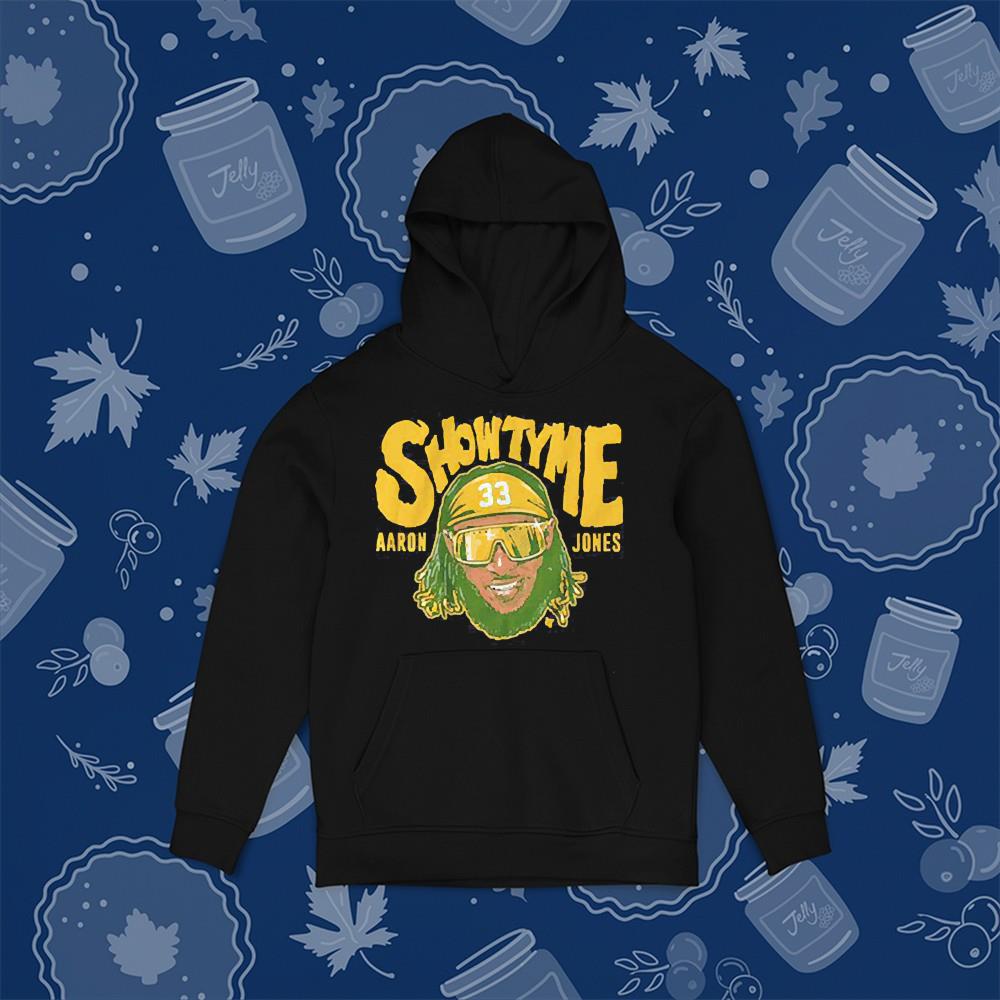 hue1002 green bay packers aaron jones showtyme shirt hoodie - Green Bay Packers Aaron Jones Showtyme shirt