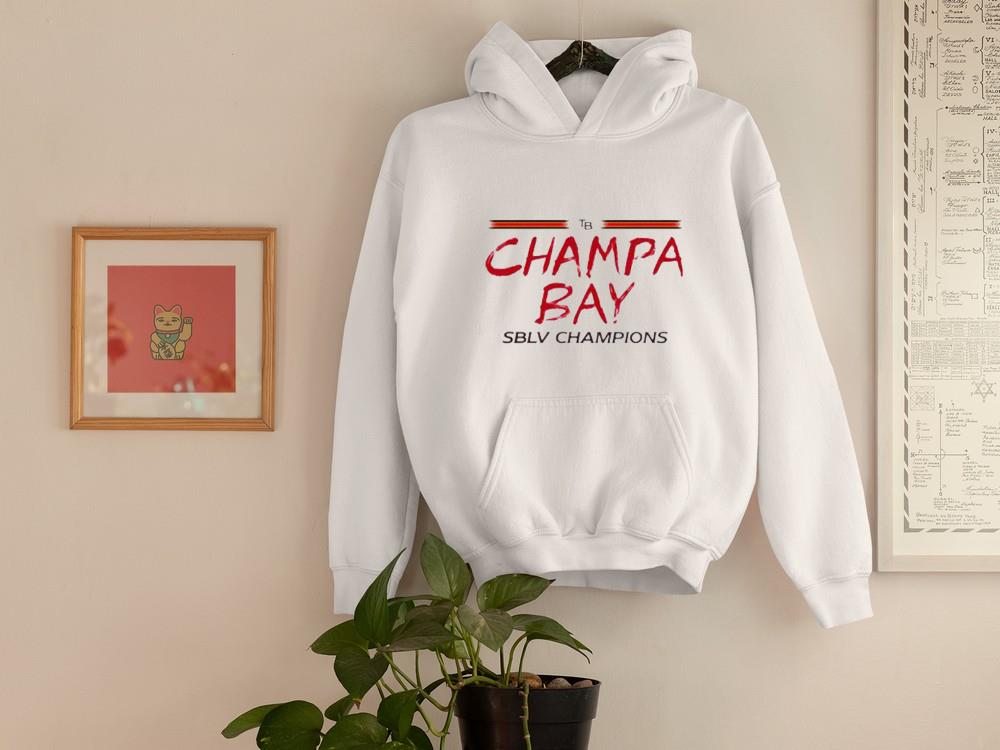 Tampa Bay Buccaneers Champa Bay SBLV Champions 2021 shirt 1
