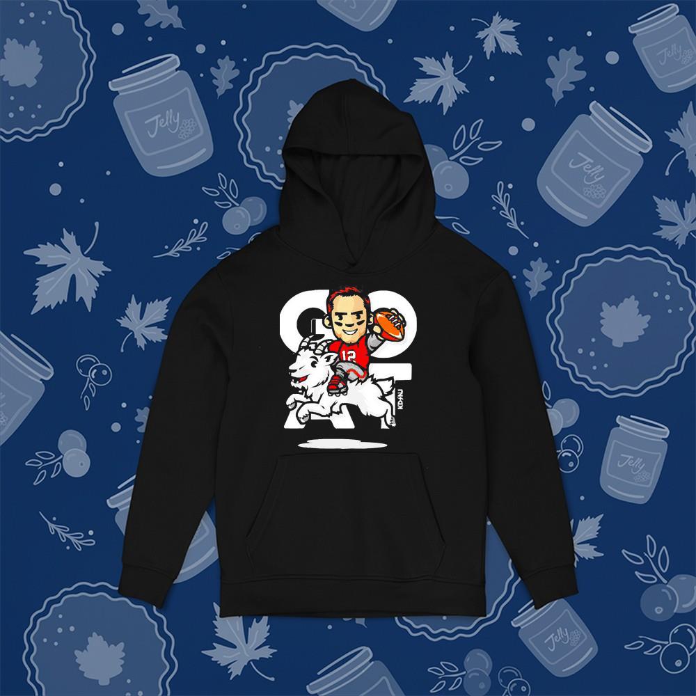 hue1002 tom brady riding goat tampa bay buccaneers football shirt hoodie - Tom Brady riding goat Tampa Bay Buccaneers football shirt
