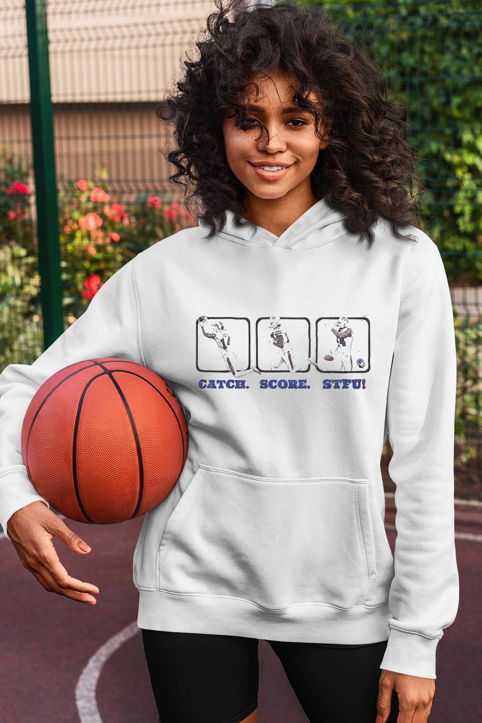 hue1003 catch score stfu buffalo bills shirt hoodie - Catch score STFU Buffalo Bills shirt