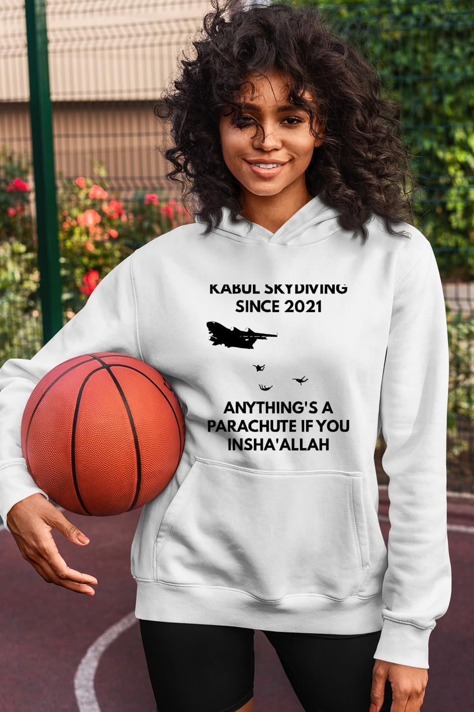 Kabul skydiving since 2021 anything’s a parachute if you insha’allah shirt 1 Thebeatlestshirt News