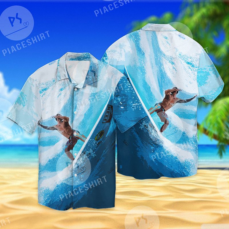 3D Hawaiian Shirt Hawaii Beach Retro shirt 1