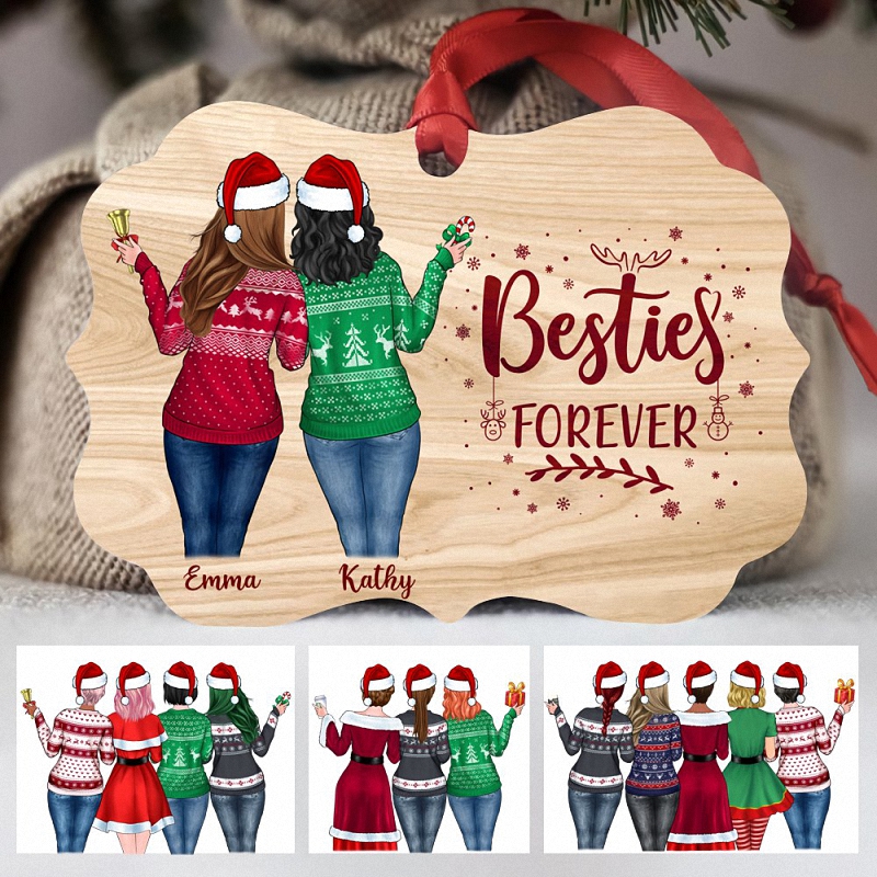 Besties Forever Ornament 1