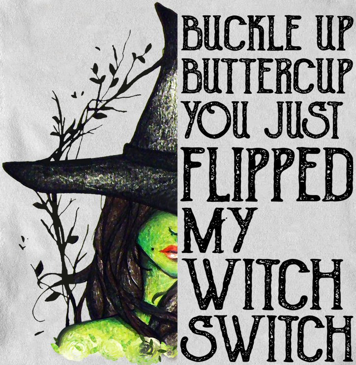 Buckle Up Buttercup You Just Flipped My Witch Switch Shirt 1