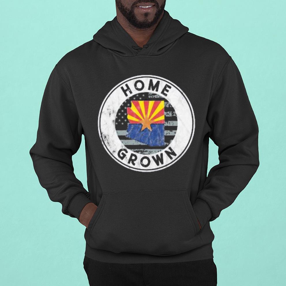 Arizona Flag Home Grown State American Proud Shirt 1 Clothing