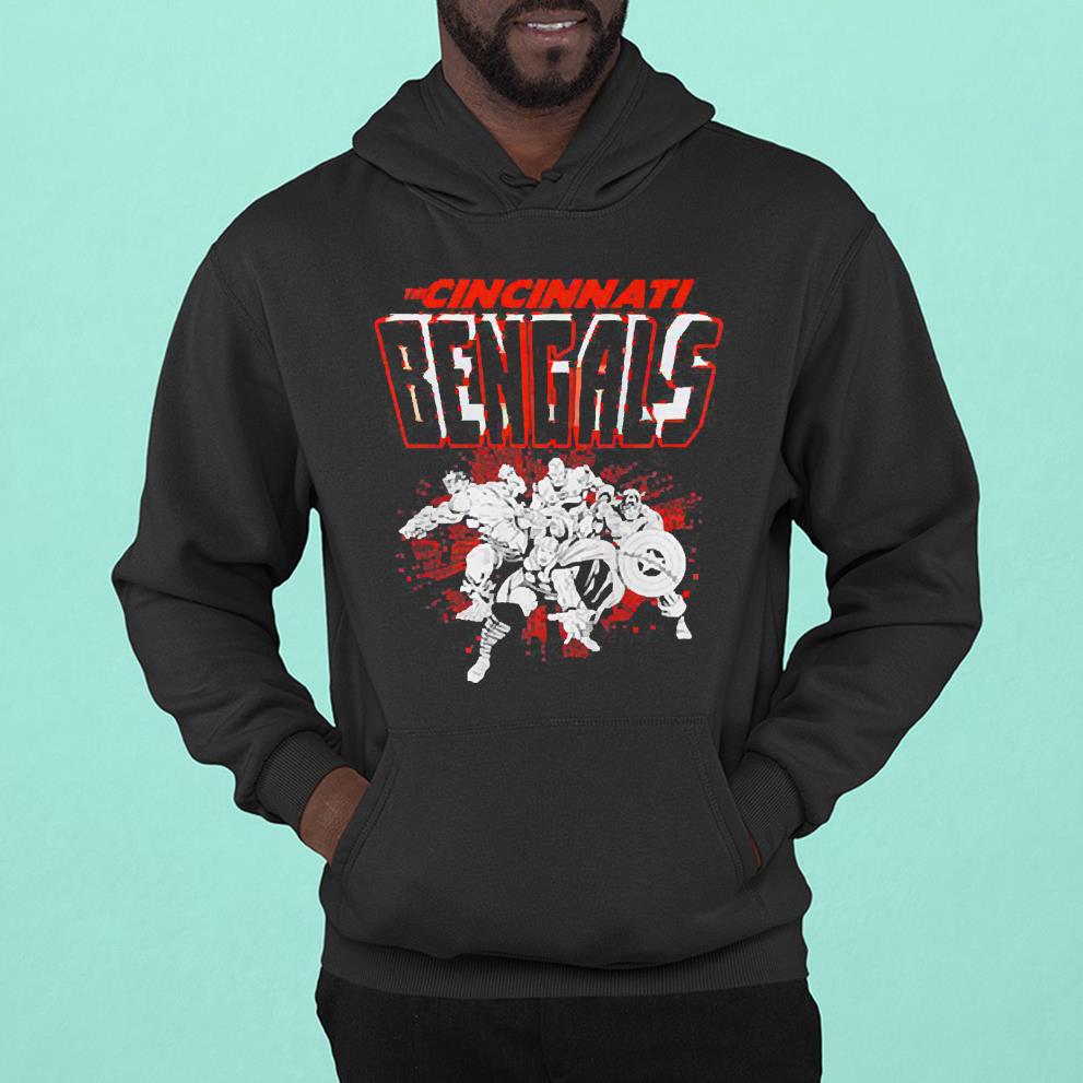 Junk Food Cincinnati Bengals Marvel shirt 1 nurseteeshirt News