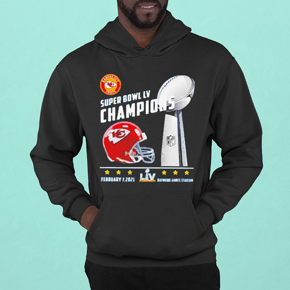 Kansas City Chiefs Super Bowl LV 2021 Champions shirt 1