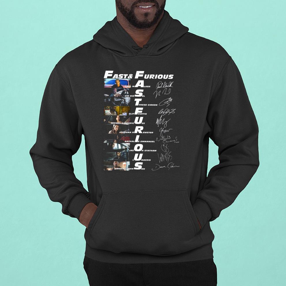 20th anniversary 2001-2021 fast and furious signature shirt 1
