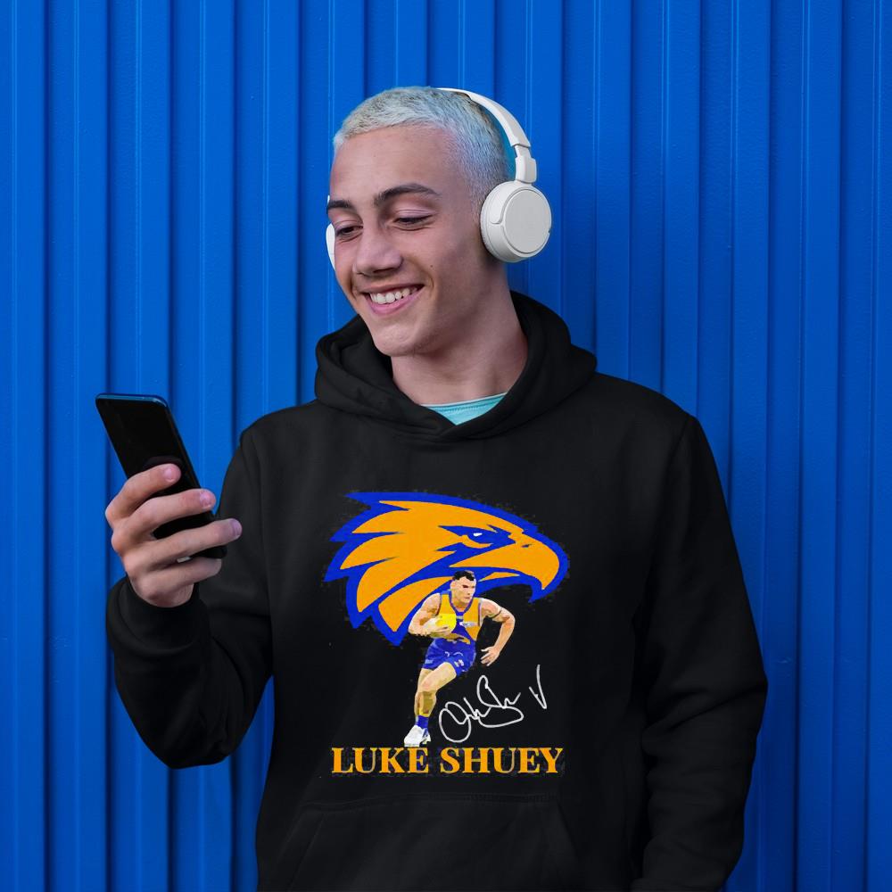 hue1201 luke shuey player of team philadelphia eagles football signature shirt hoodie - Luke Shuey Player Of Team Philadelphia Eagles Football Signature Shirt
