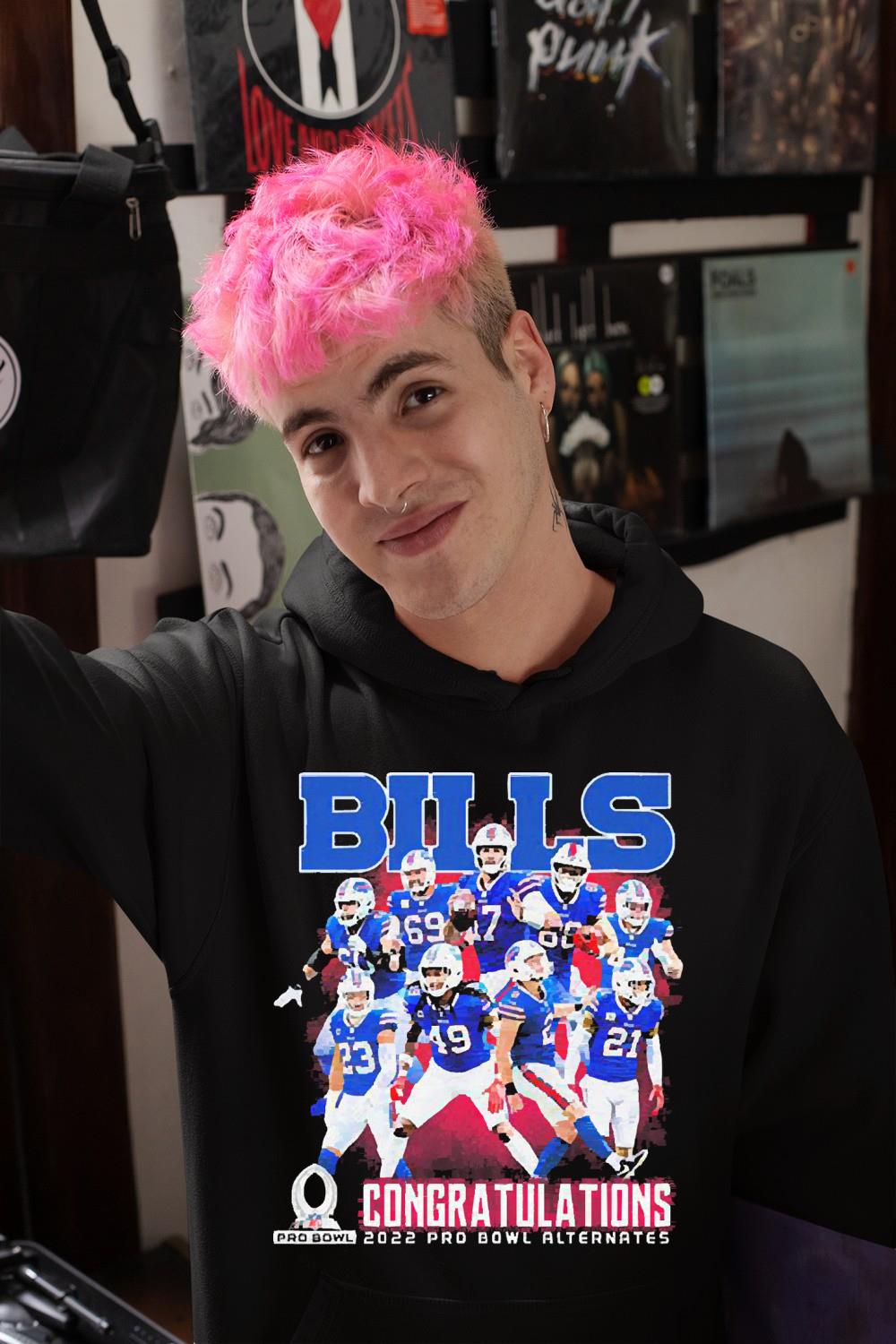 Buffalo Bills Congratulations 2022 Pro Bowl Alternates Shirt 1 Clothing