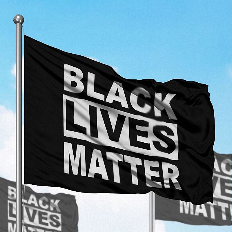 Free 3ft x 5ft Black Lives Matter Flag 4