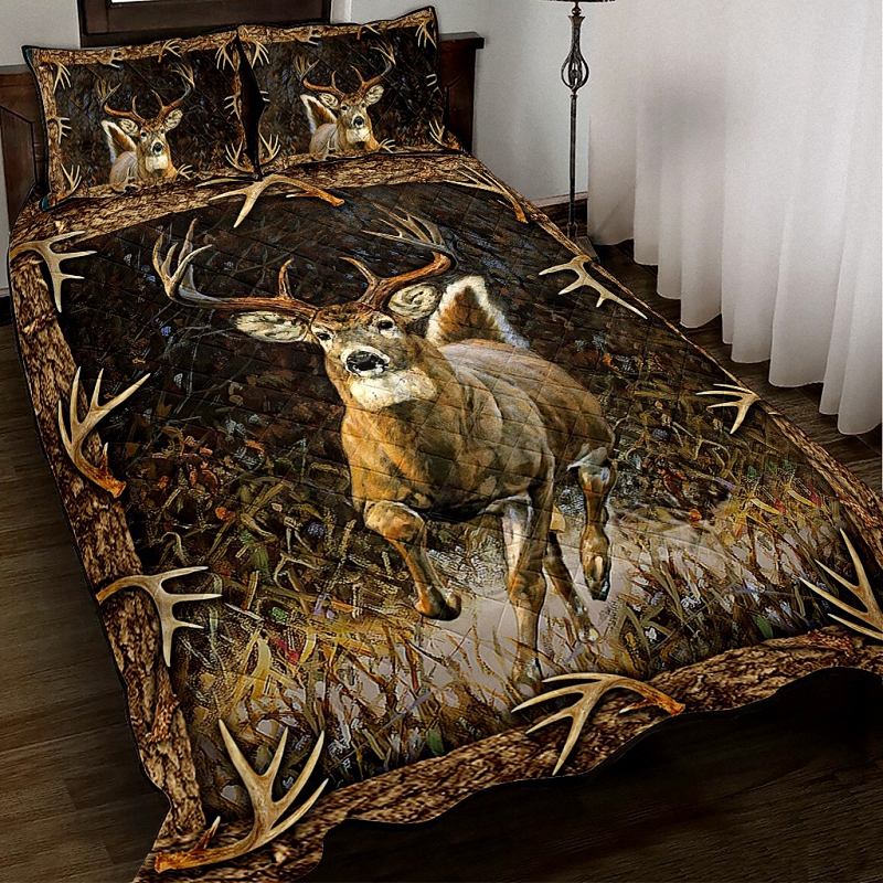 Hunting Quilt Bed Set 1