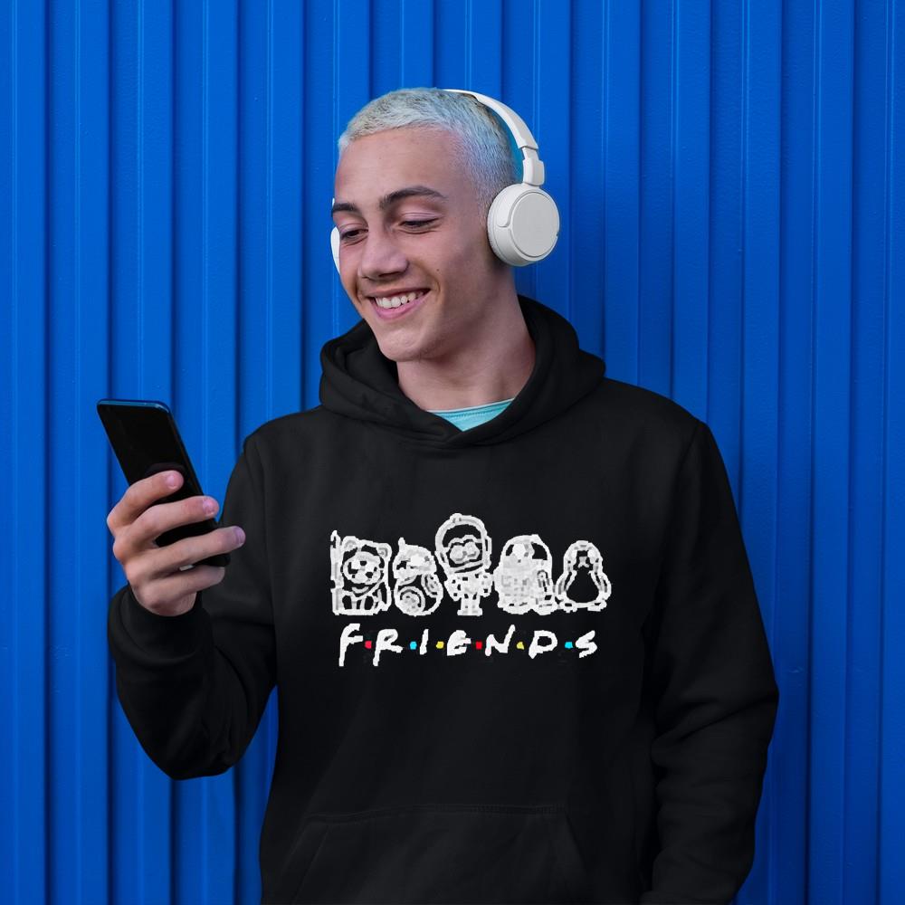 hue1211 star wars chibi characters friends shirt hoodie - Star wars chibi characters friends shirt