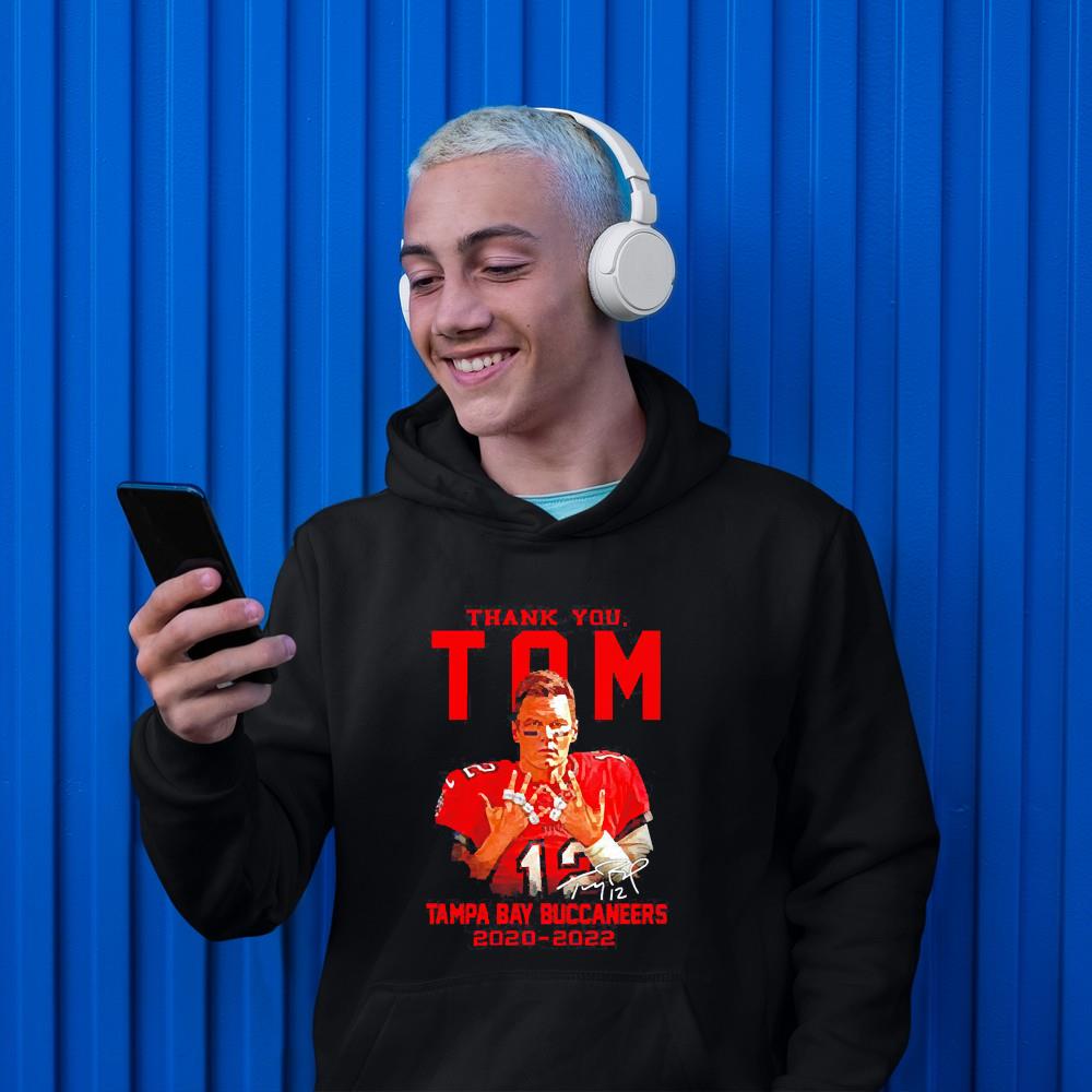 Tom Tampa Bay Buccaneers Thank you 2020-2022 signature shirt 1 Marvelcomicsteeshirt News