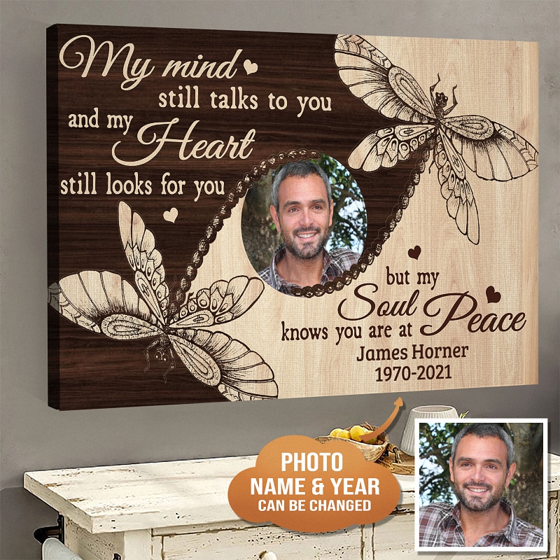 You Are At Peace, Upload Photo Personalized Canvas 1