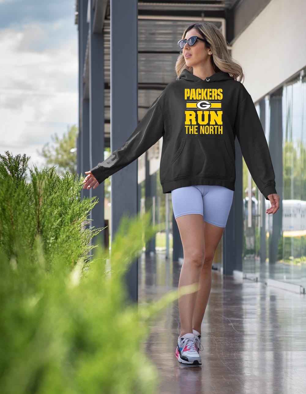 Green Bay Packers run the north shirt 1 Clothing