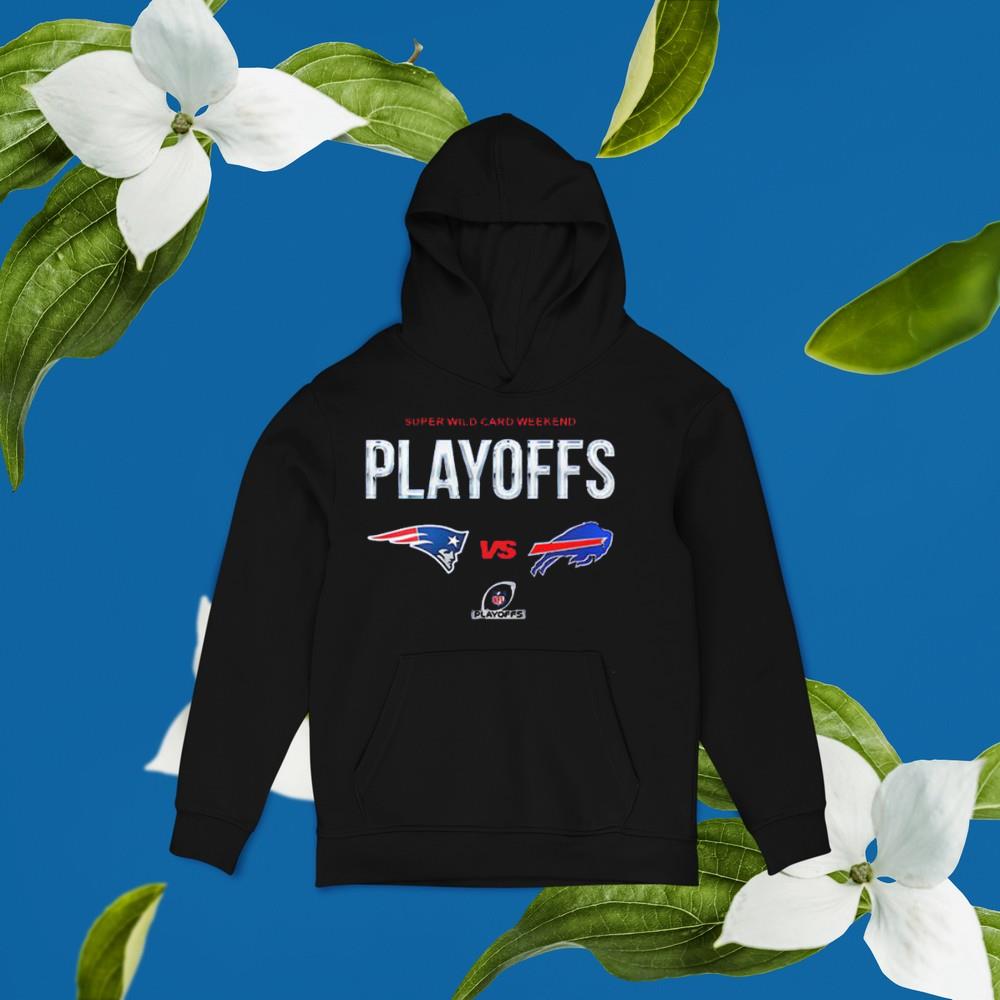 2022 Super Wild Card Buffalo Bills Vs New England Patriots Playoffs Shirt 4 Buffalo Bills