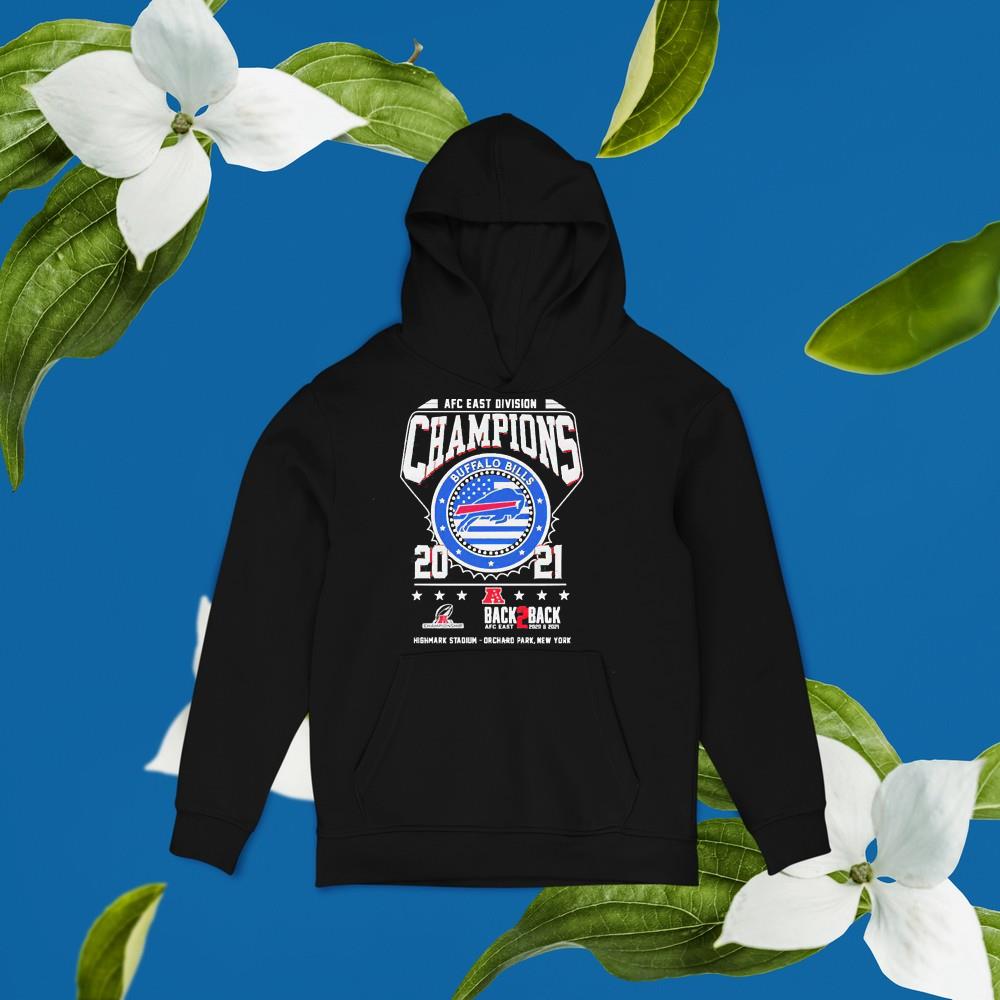 hue1401 buffalo bills afc east division champions 2021 back 2 back shirt hoodie - Buffalo Bills AFC East Division Champions 2021 Back 2 Back shirt