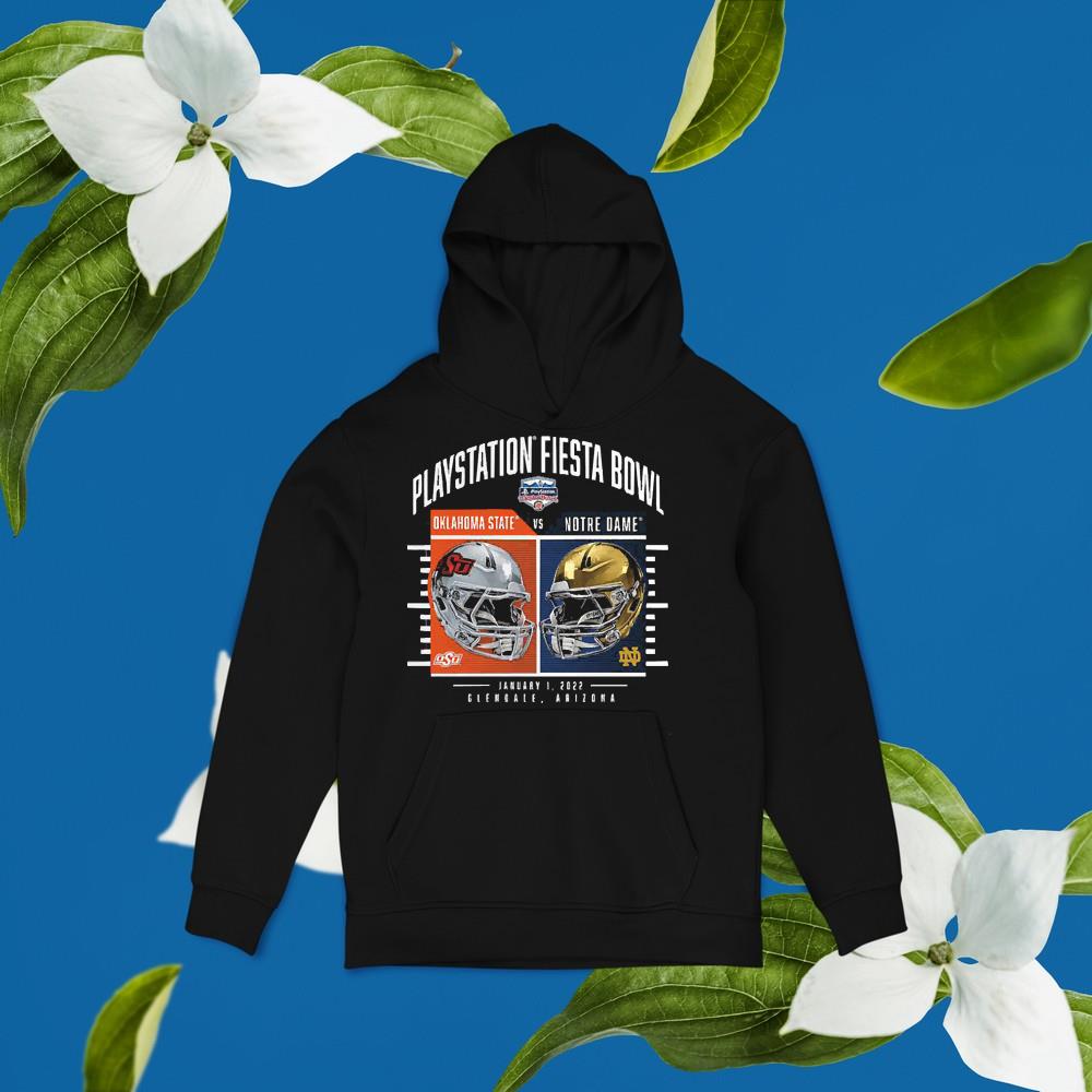 Playstation Fiesta Bowl Oklahoma State Vs Notre Dame January 1 2022 Glendale Arizona Shirt 1