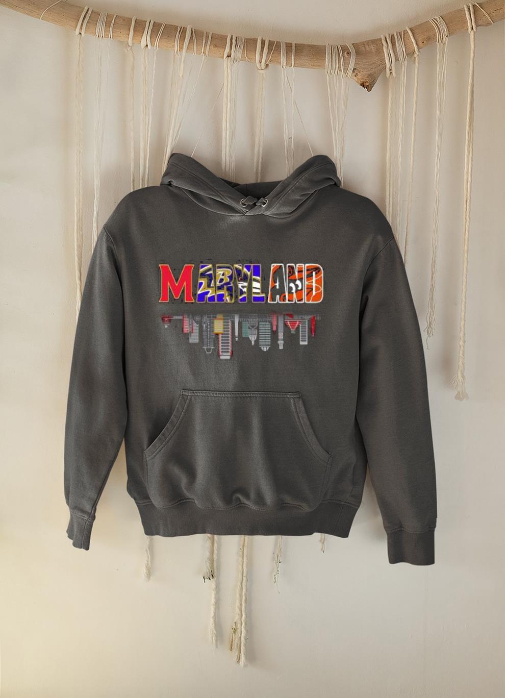 Maryland Sports Teams Maryland Terrapins Baltimore Ravens Baltimore Ravens Shirt 1 Clothing