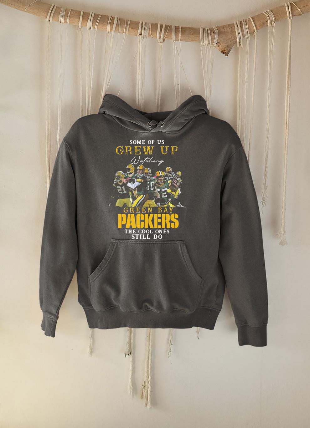 Some Of Us Grew Up Watching Green Bay Packers The Cool Ones Still Do Shirt 1