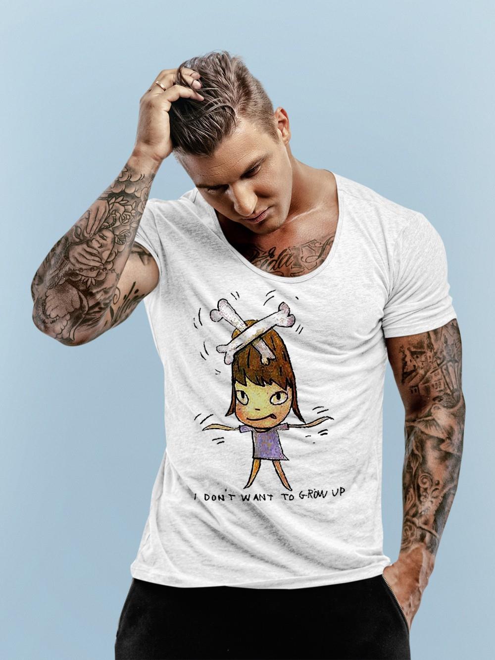 Yoshitomo Nara I don’t want to grow up T-shirt 1