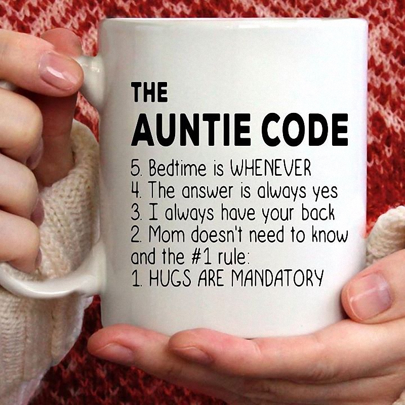 The Auntie Code mug 1