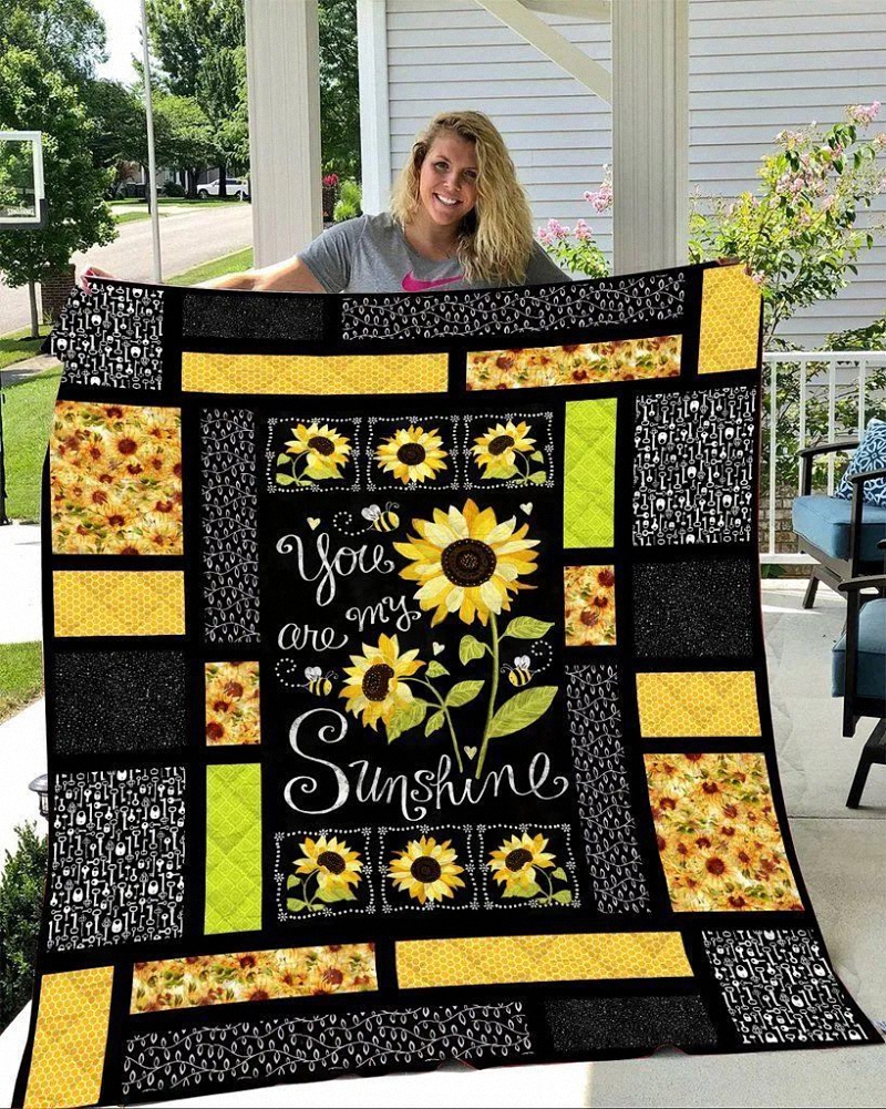 You Are My Sunshine Quilt Blanket 4